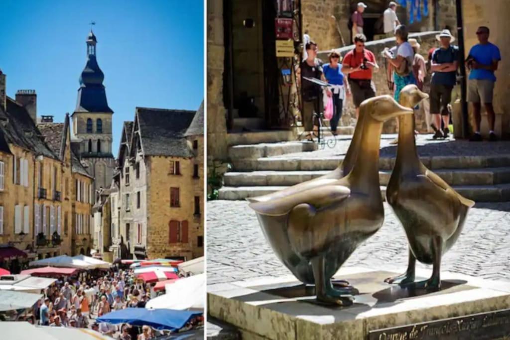 Appartement La Couronne Sarlat-La-Caneda Bagian luar foto